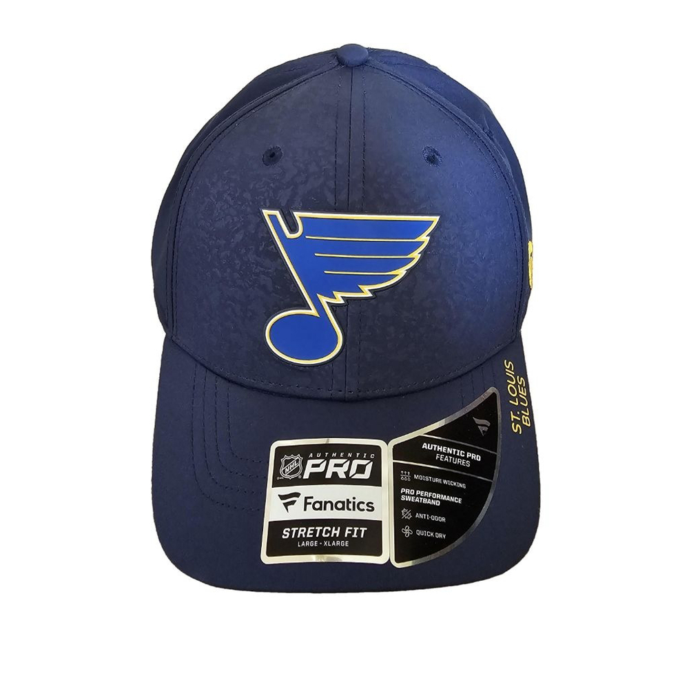 Fanatics St. Louis Blues NHL Hat Navy L/XL